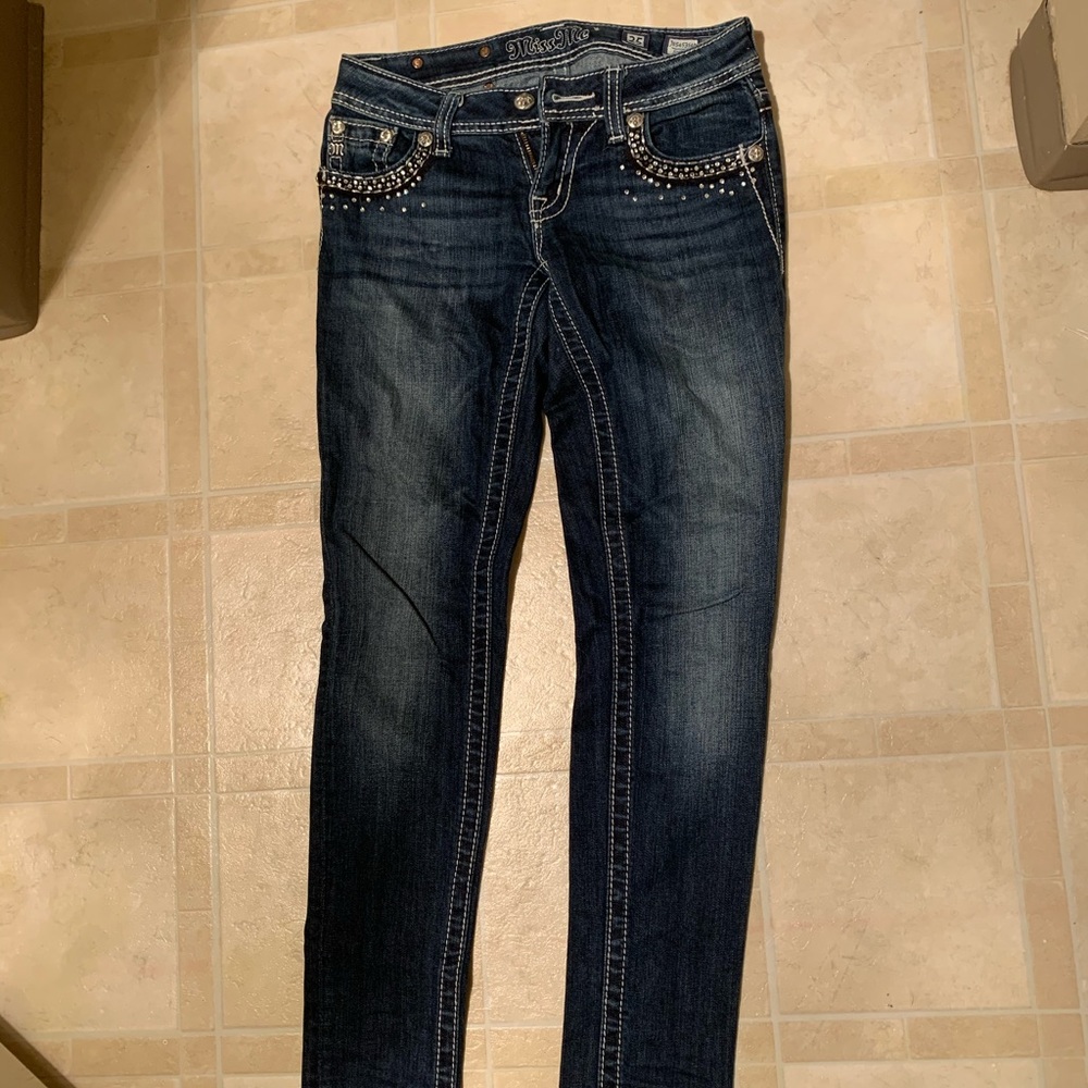 Miss me dark denim jeans